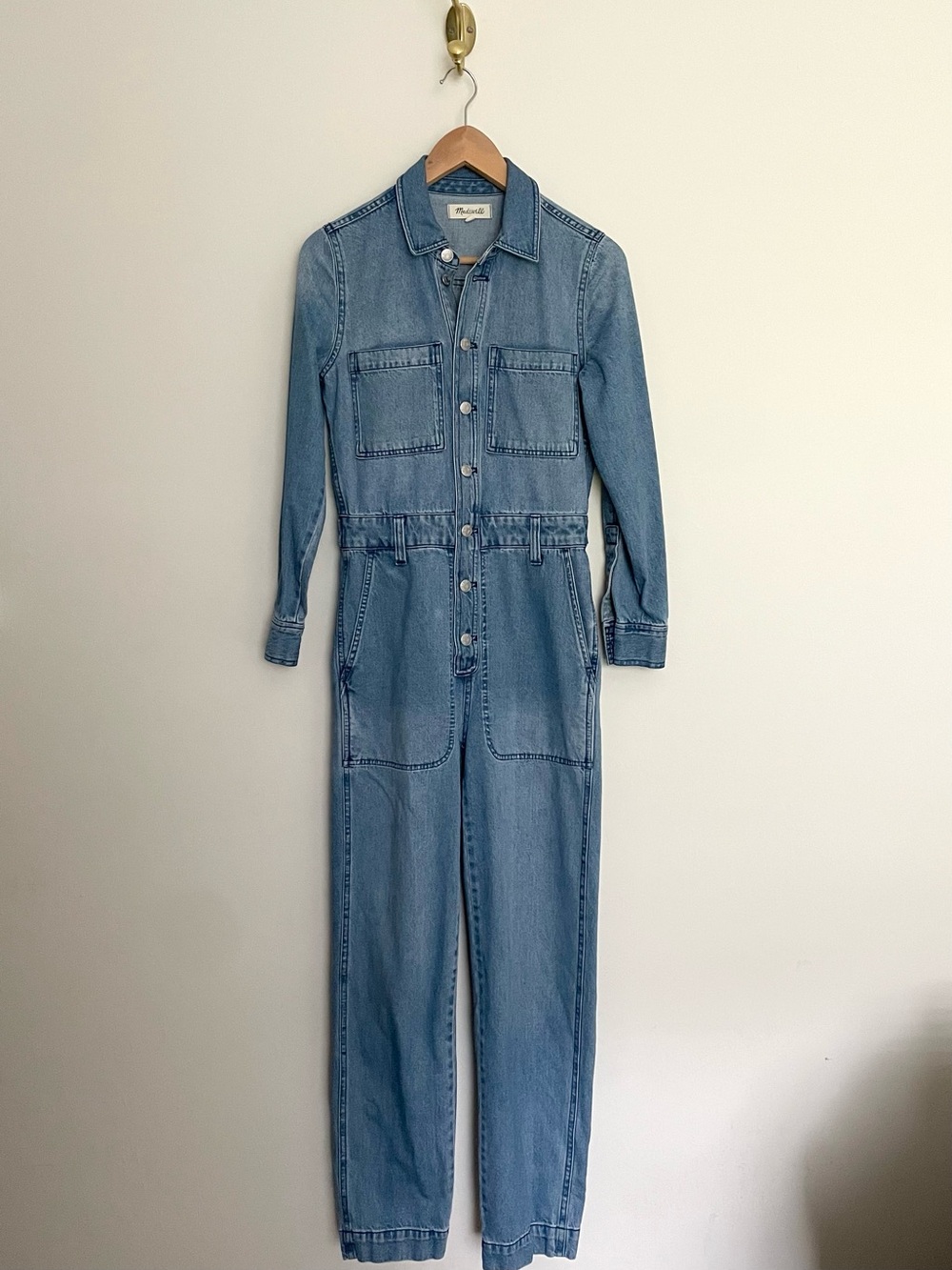 Madewell denim coveralls